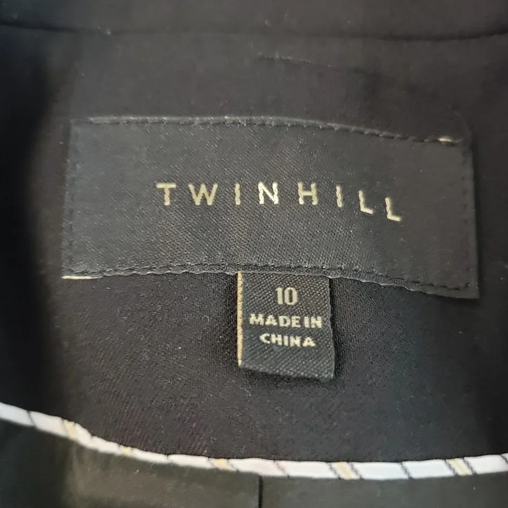 Twinhill Womens Blazer Black Color Size 10 - Picture 4 of 15